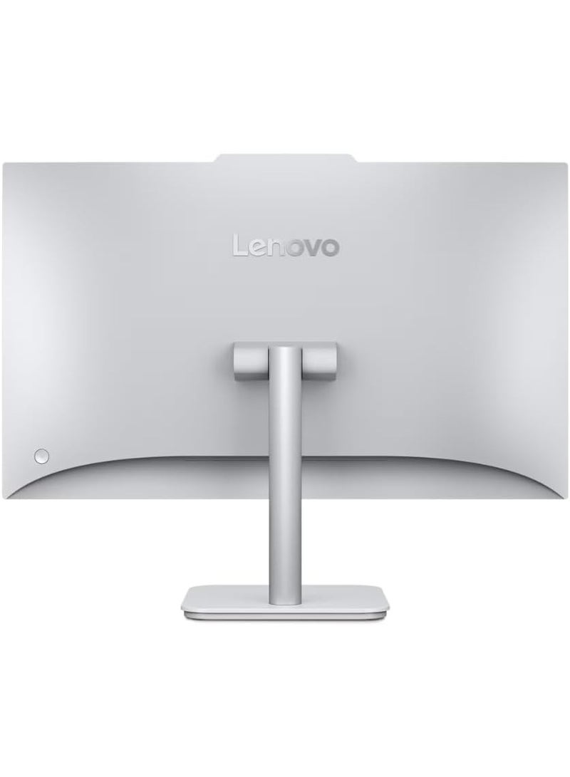 Lenovo (Upgraded) AIO A100 All-in-One Desktop PC – 23.8" FHD IPS Display, Intel N100 (i3 Alternative), 8GB DDR4, 512GB SSD, Wi-Fi 6, Windows 11 Pro, USB Keyboard & Mouse Included – Cloud Grey English Cloud Grey - Image 5