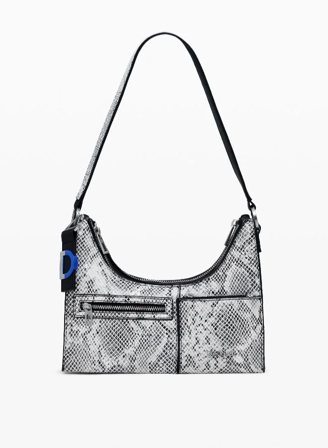DESIGUAL Small Detachable Two-Tone Bag