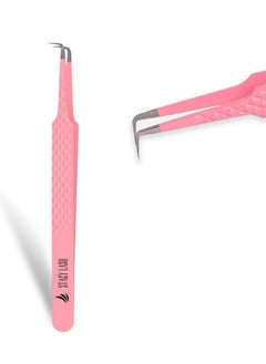 Stacy Lash Isolation Tweezers/Precision Supplies For Classic &Volume Extensions And Individual False Eyelashes/Separator Tool/Curved Tip  - Image 1