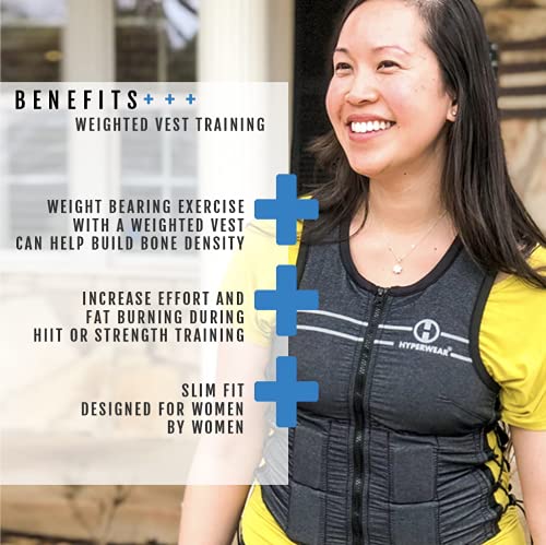 Hyperwear Size Small Hyper Vest FIT women weighted vest with weights included for walking up to 10 lbs (small 10 lbs) - Image 5