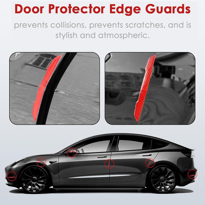 TSTESE Door Protector Edge Guards for Tesla - Image 2