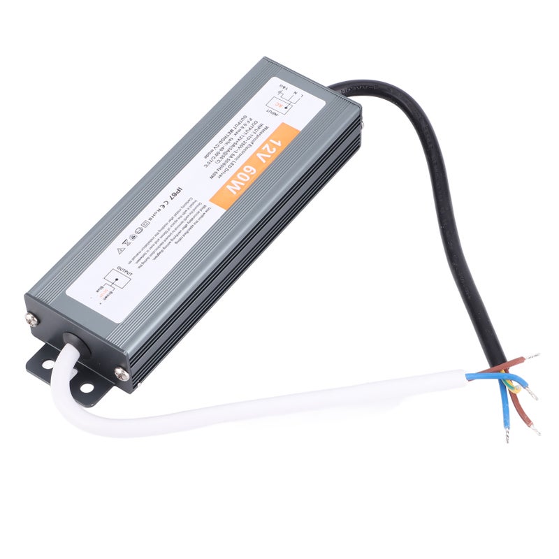 مدفوع طاقة مائي رفيع جدًا بقوة 60 واط ومشغل مدفوع طاقة LED AC110-250 فولت (50/60 هرتز) (DC12 فولت) - Image 1