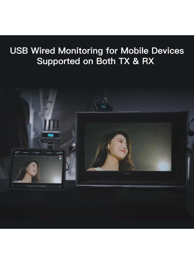Accsoon CineView SE 4K Wireless Video Transmission System – Dual-Band HDMI Wireless Video Transmitter & Receiver With Low Latency Monitoring For Filmmaking And Live Production - Image 5