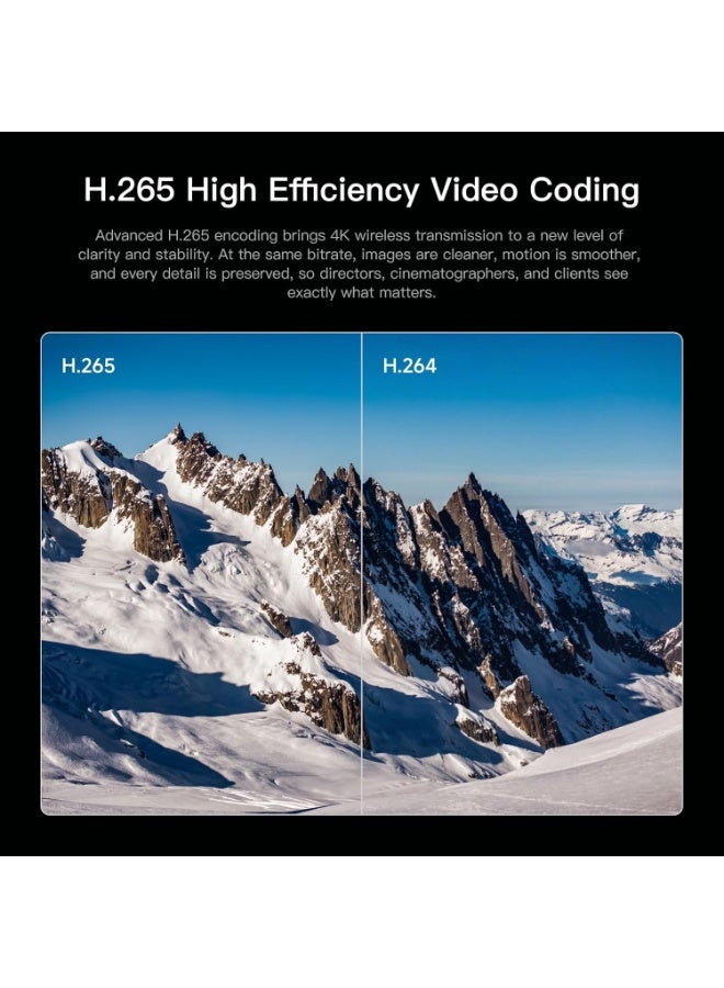 Accsoon CineView SE 4K Wireless Video Transmission System – Dual-Band HDMI Wireless Video Transmitter & Receiver With Low Latency Monitoring For Filmmaking And Live Production - Image 2