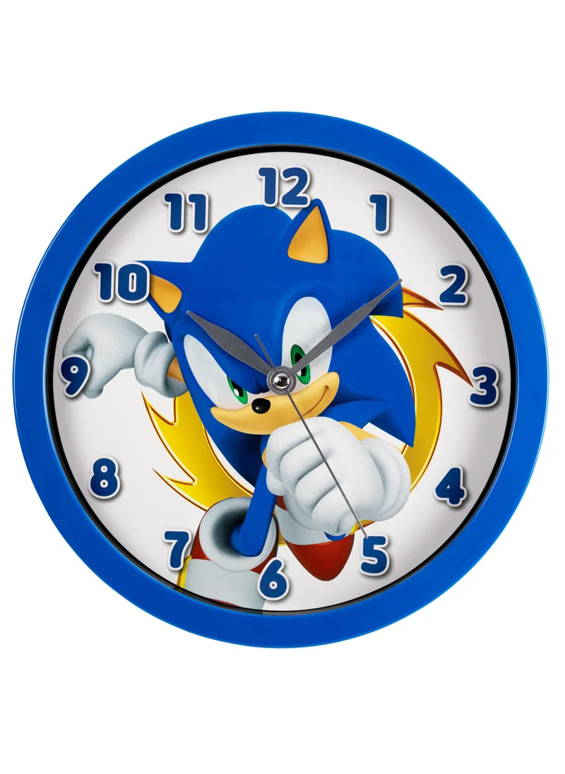 Sonic The Hedgehog Sega Sonic The Hedgehog Blue Wall Clock - SNC3002