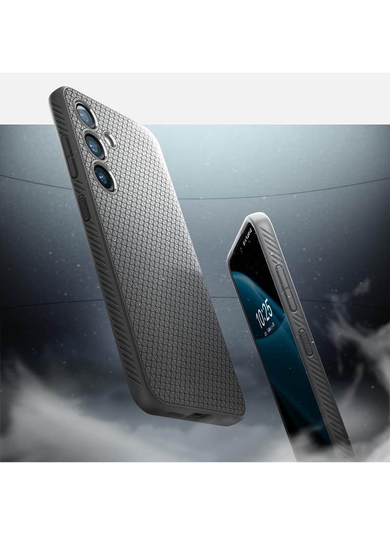 Spigen Liquid Air for Samsung Galaxy S24 case cover (2024) - Marble Grey  - Image 3
