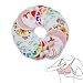 Asenappy 8 pcs4 Pairs Random Prints Breast Pads for Nursing Mothers Reusable and Washable 8pcs Random Prints - Image 2