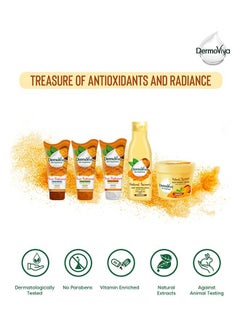 DermoViva True Radiance Turmeric Superfood Giftpack Complete Face Care Kit Face Mask, Face Scrub And Face Wash For Bright And Healthy Skin - 1.5kg - pzsku/Z0368DF33FB089F2DFAE5Z/45/_/1680072802/298a83d9-8ba8-4aaf-9b75-d96bb4050547