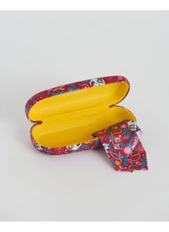 تشامباك Chumbak Paisley Blossoms جراب نظارات أحمر، أحمر، مقاس واحد  - Image 2
