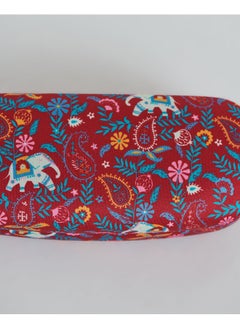 تشامباك Chumbak Paisley Blossoms جراب نظارات أحمر، أحمر، مقاس واحد  - Image 4