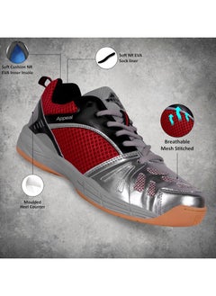 Nivia Appeal Badminton Shoes | For Mens and Boys | Non-Marking Shoe | Court Shoe | For Badminton, Squash, Tennis Players  - Image 2