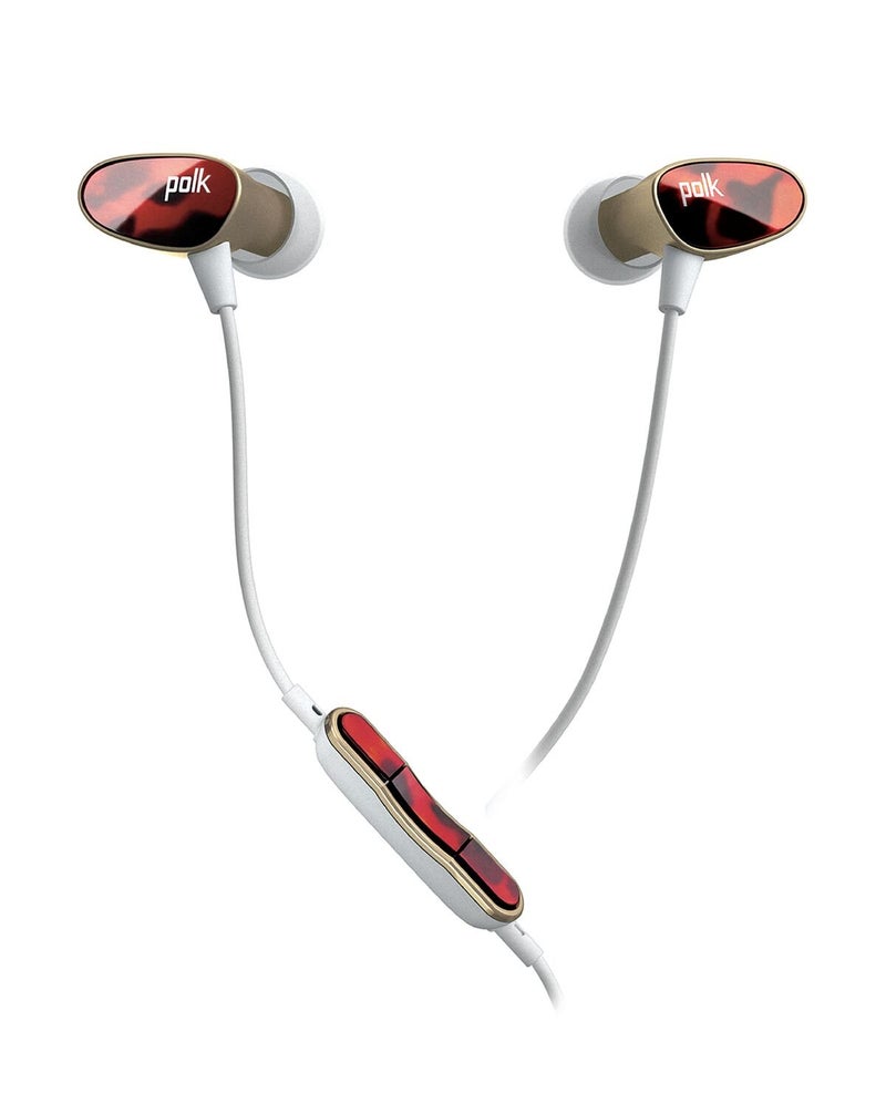 Polk Audio AM4109-A Nue Era Headphones - Tortoiseshell/Gold - Image 1