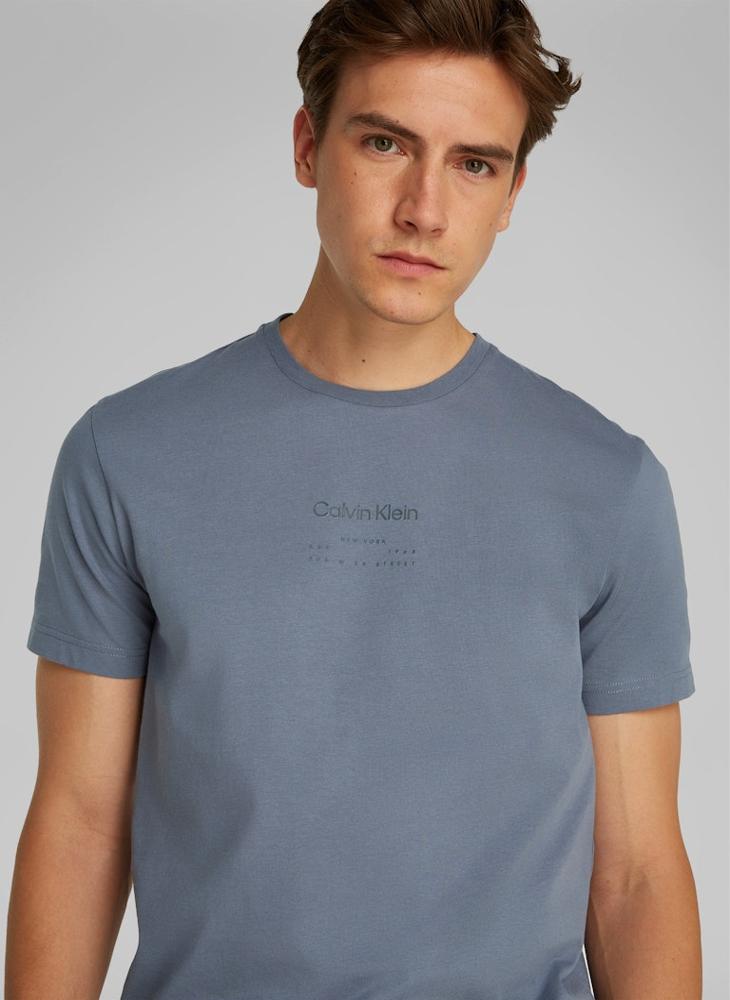 CALVIN KLEIN Raised Editorial Logo T-Shirt  - Image 3