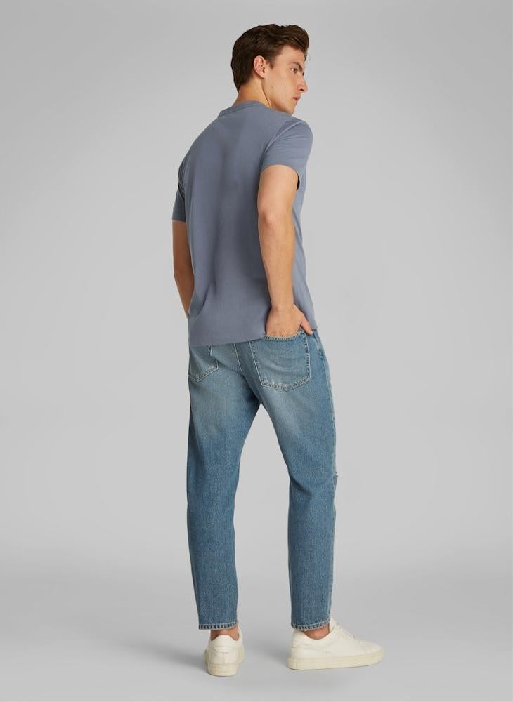 CALVIN KLEIN Raised Editorial Logo T-Shirt  - Image 2