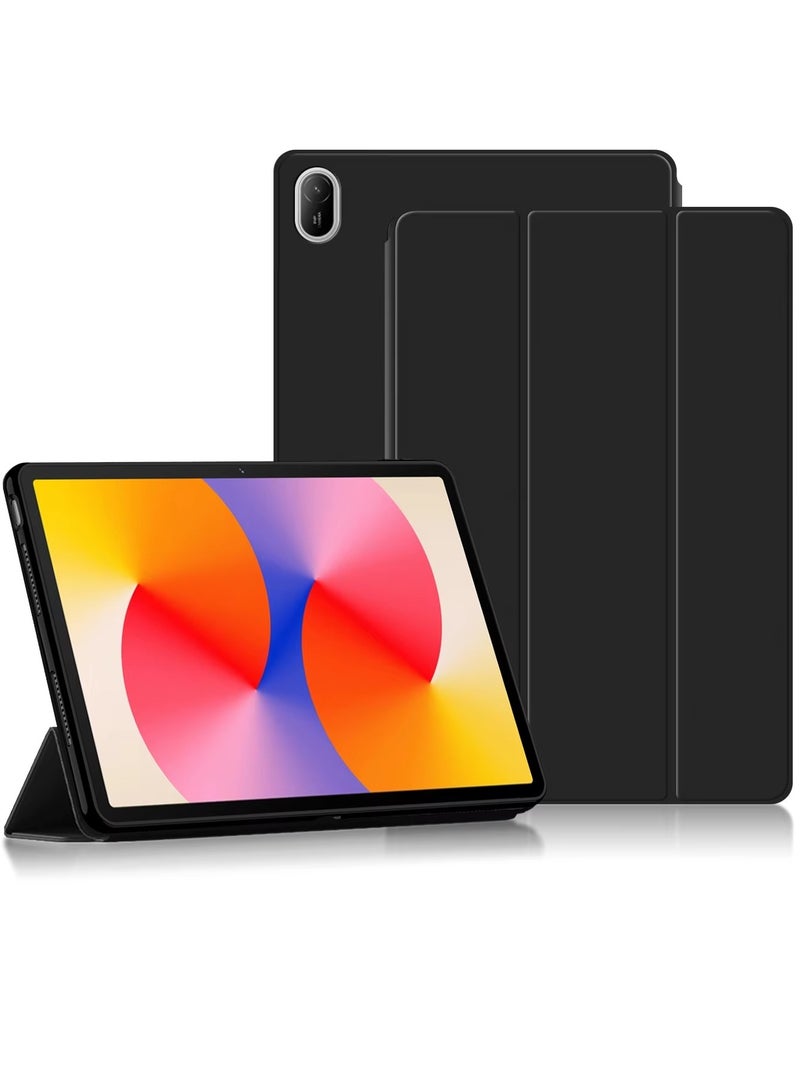 YoYoTech HUAWEI MatePad SE 11-inch 2024 Tablet Case Flip Cover with Magnetic Closure Auto Wake/Sleep Function having Pencil holder Slot - Image 1