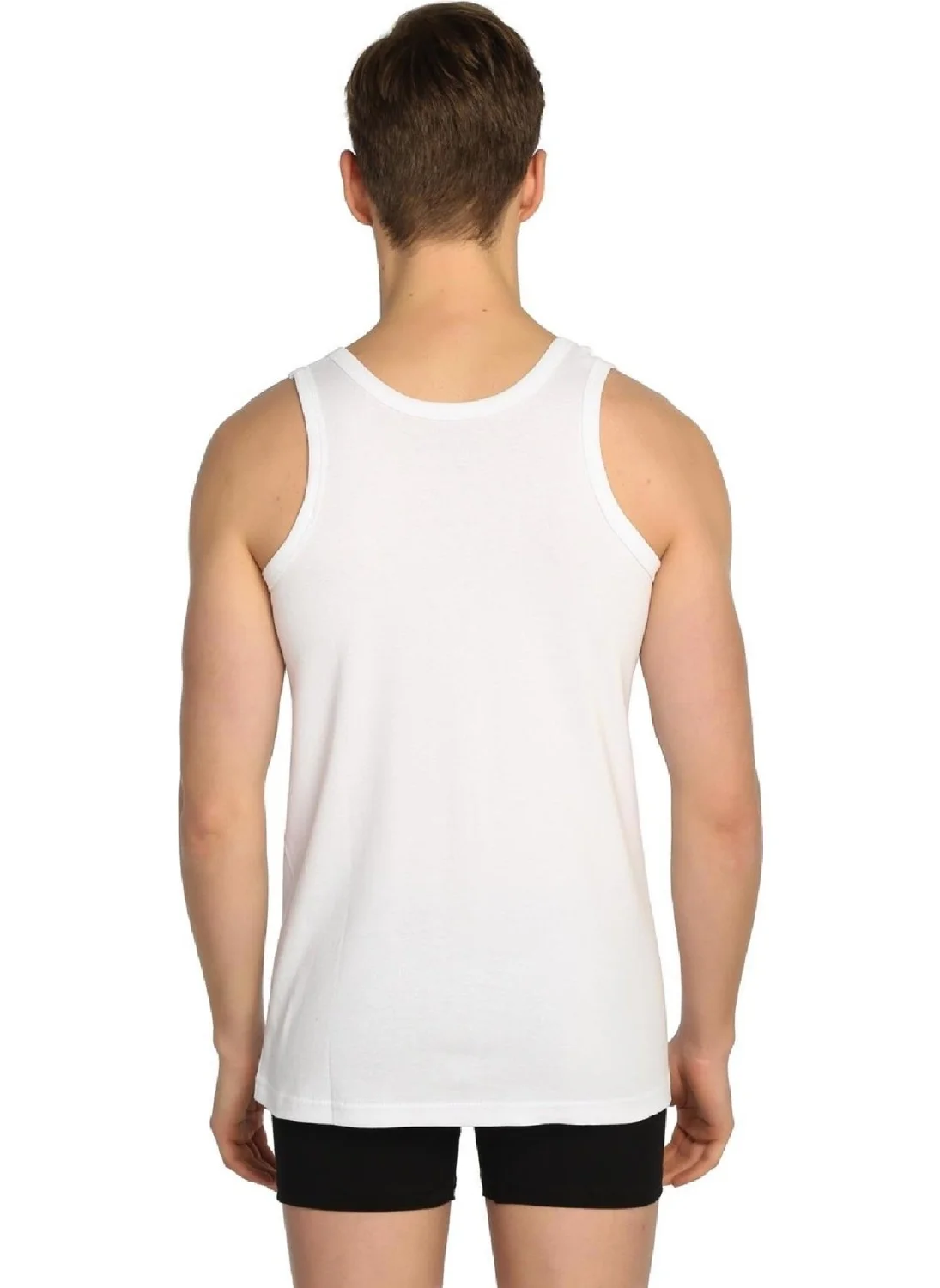Tutku 0102 Men's Ribbed Undershirt - Pack of 6