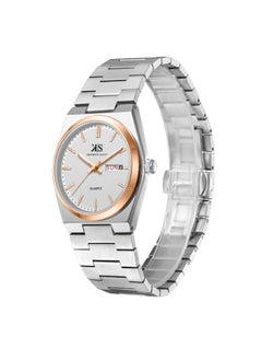 Men's Watch, Analog Display and Stainless Steel Strap - K24011-KBSW, Silver - pzsku/Z03691C9AAA339DC4E69FZ/45/_/1728980169/82b9ac74-6132-4d66-a25e-291d44bb5b2e