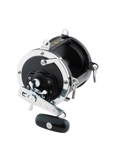 13 fishing black betty ice reel 13 Fishing® Black Betty In-line Ice Reel – Dewey Catchem & How main image 1