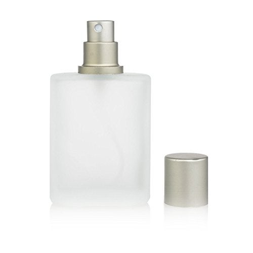 Enslz Enslz Frosted Glass Bottle Perfume Atomizer Refillable Spray Empty Perfume Bottle for Men and Women (100ml)