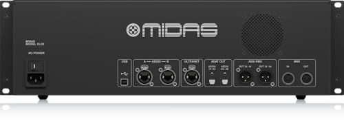 Midas صندوق المرحلة Midas DL32 بمدخلات 32 ومخرجات 16 مع 32 مضخم صوت ميكروفون Midas، واجهات ULTRANET وADAT - Image 3