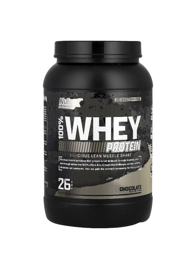 Nutrex Research Nutrex Research, 100% Premium Whey Protein, Chocolate, 2 lbs (923 g )  - Image 1