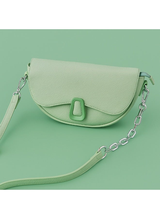 Women’s Leather Crossbody Bag – Elegant Green Shoulder Bag for Work & Casual Outings - Image 1