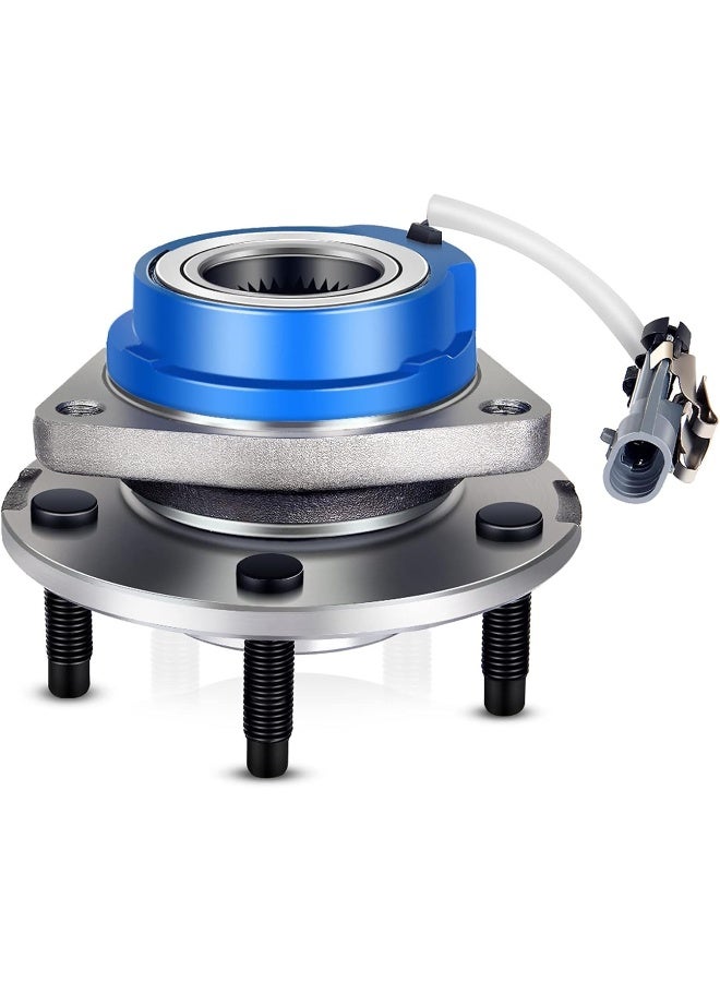 ECCPP ECCPP Wheel hub Wheel Bearing Assembly Front fits Chevy Impala Cadillac Eldorado DTS Buick Allure Century Seville Lesabre Pontiac Bonnevile Oldsmobile Aurora with ABS 5 Lugs 3 Bolt Flange 513121  - Image 1