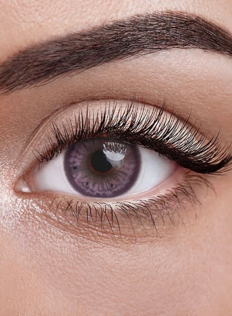 يونيبلينغ عدسات لاصقة ملونة سنوية بنفسجية عنبية  ران هايتاني للتنكر - Image 5