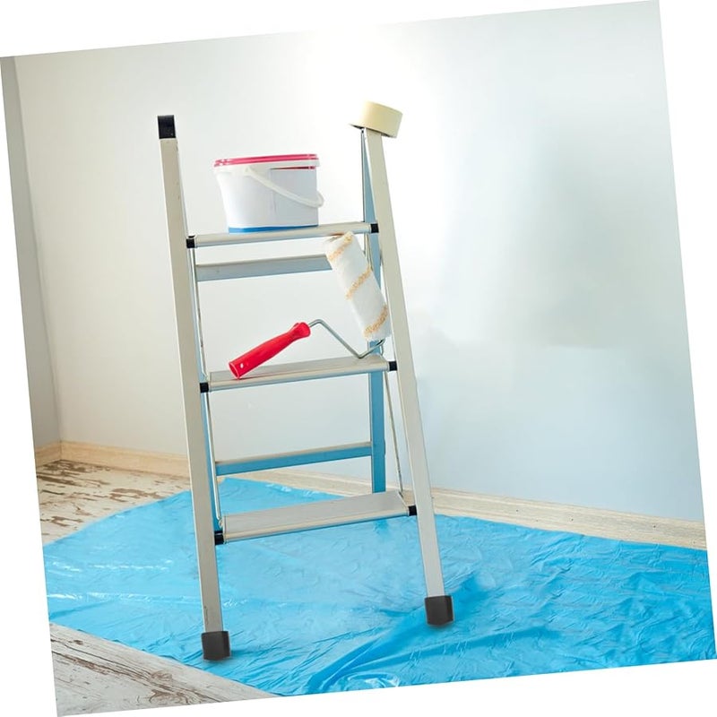 4 Pcs Non Slip Rubber Ladder Feet Pads Replacement Tips Wear Resistant Black - Image 3