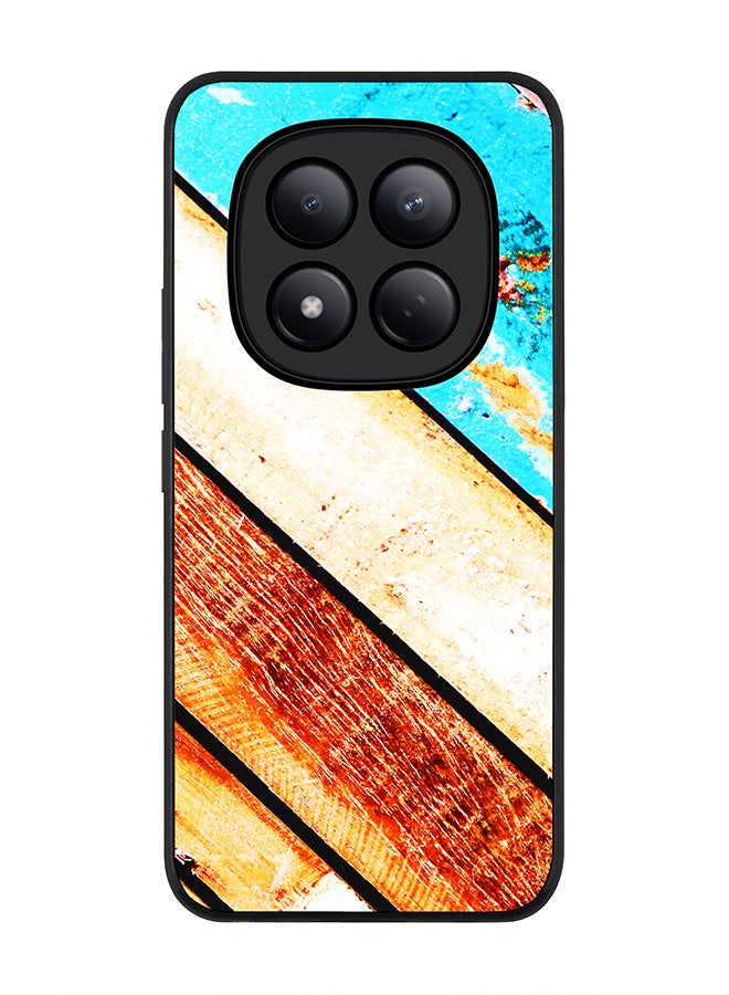 For Xiaomi Redmi Note 15 Pro 4G Case,Slim fit Camera Protection, Shockproof Thin Phone cover  - Wooden Pier