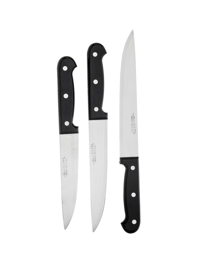 بروفيشنال طقم سكاكين المطبخ من الستانلس ستيل الياباني مكون 3 قطع - Image 2