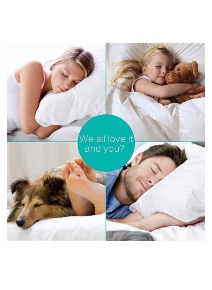 ديب سليب إيفري نايت واقي مرتبة مقاوم للماء للنوم العميق كل ليلة فردي/مزدوج 100 × 200 سم، عبوة من قطعة واحدة - Image 4