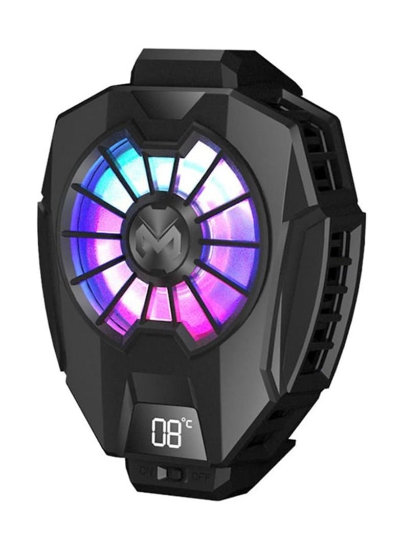 Portable Mobile Phone Radiator Phone Cooling Fan CaseFor Phone Cooler Phone Cooling Fan Case Mobile Phone Cooler PUGB Gaming Universal Phone Cooler - Image 1