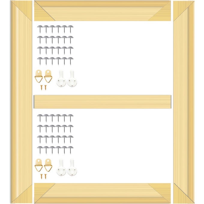 24X36 Inch Canvas Stretcher Bars Frame for Paint by Numbers Oil Paintings Prints Posters Need Extra Size to wrap Around The Frame