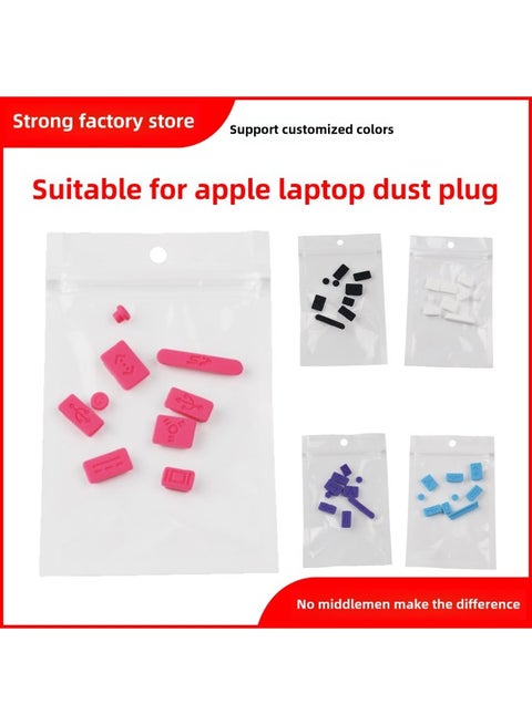 Suitable For Apple Notebook Air Retina Pro1416 Computer Interface Dust Plug Explosions-Color:Green-Applicable Model:Universal Dust Plug For Notebooks -13