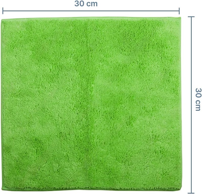delka Microfibre Cleaning Cloths – Multi-Purpose, Ultra Soft & Lint-Free – 12 Pack - Image 2