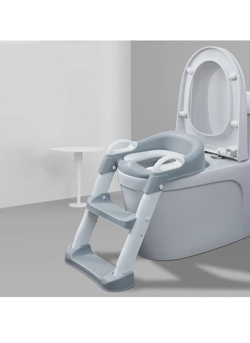 Gonice Potty Training Toilet Seats With Treadles Stools For Boys And Girls Ladders For Infants toddlers Potty training seat cushions with handles for children wide  - Image 1