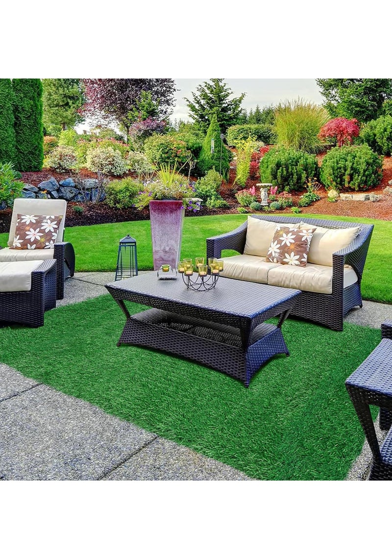 Generic FFD 2x3 Meter Artificial Grass Carpet – Premium Synthetic Turf Mat for Garden, Lawn, Balcony, Landscape, and Pet Pad | Realistic, Soft, Durable, and Natural-Looking  - Image 3