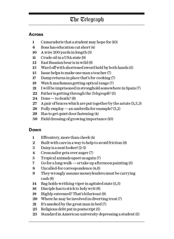 The Telegraph Cryptic Crosswords 14  - Image 4