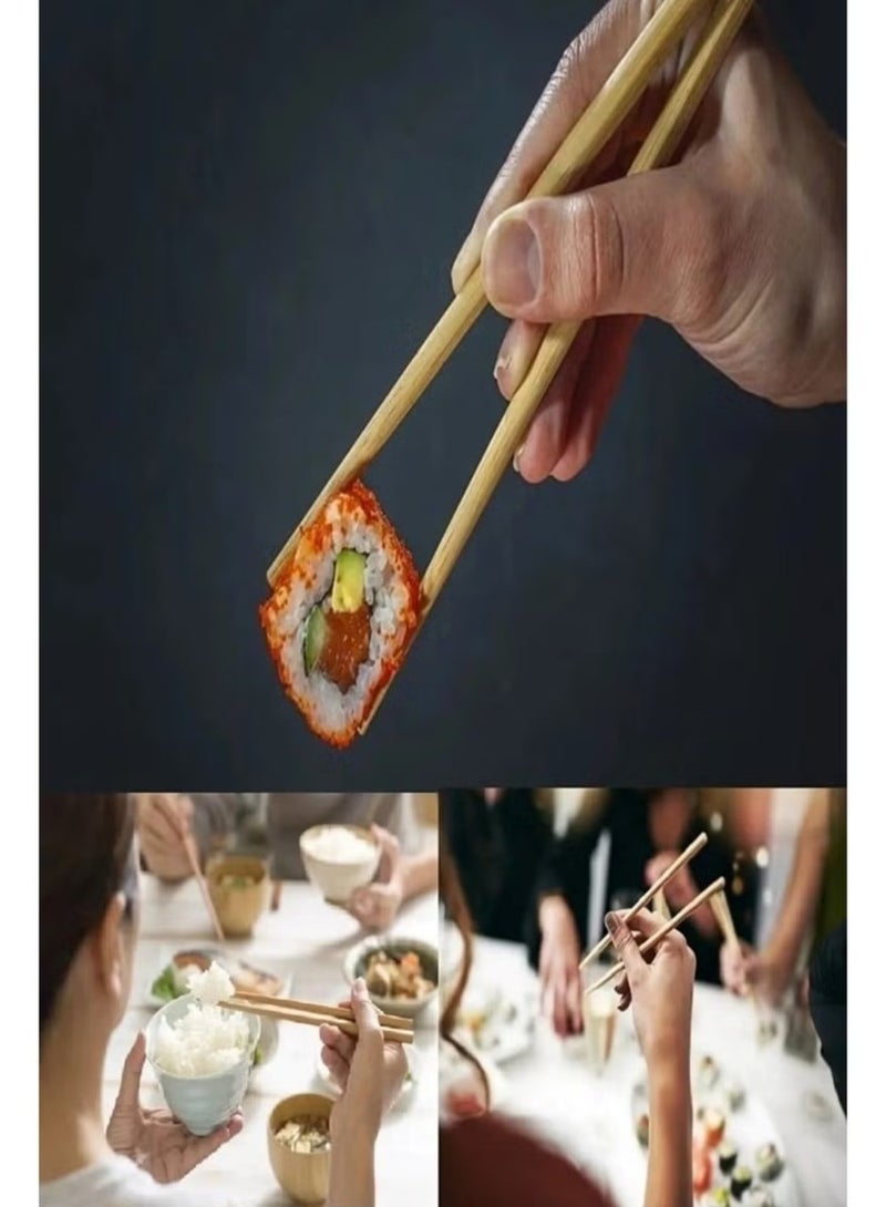 Reusable Chinese Chopsticks Set - 10 Pairs - Image 3