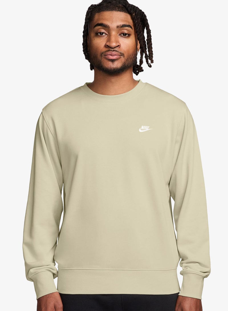 Nike Club Fleece Logo Sweatshirt - Image 1