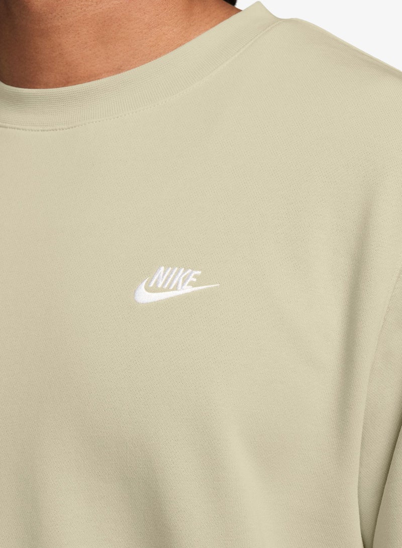 Nike Club Fleece Logo Sweatshirt - Image 3