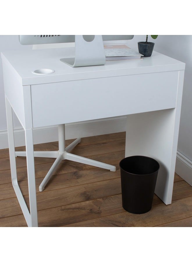 Bath Bliss 5 Liter Small Wastebasket | 11 Inches Height | Round Open Top | Trash Can | Bathroom | Bedroom | Kitchen | Dorm | Office | Disposal Waste Bin | Garbage Container | Oil Rubbed Bronze - Image 5