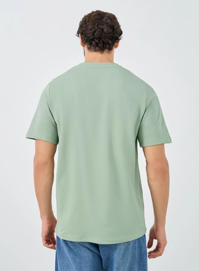 PRODUKT Produkt Solid Crew Neck Regular Fit T-Shirt