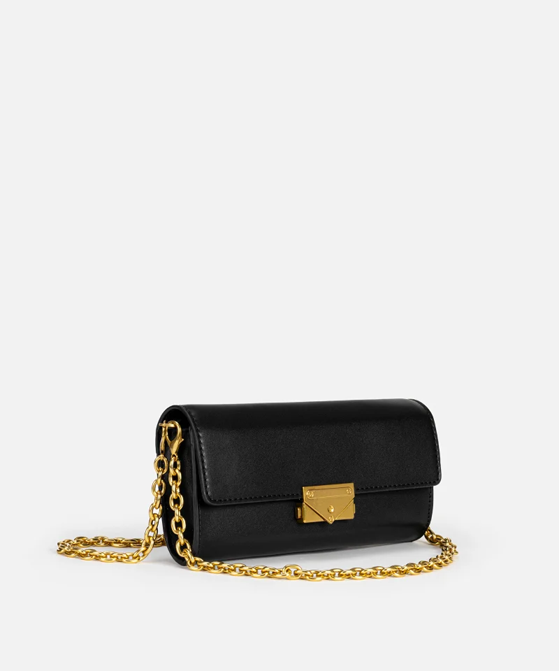 ابيكول حقيبة بلمسة جلد مع إبزيم