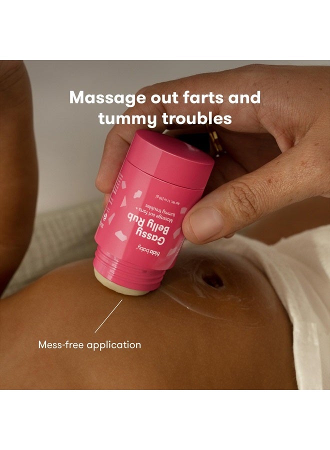 fridababy Gassy Belly Rub, Massage out Farts+ Tummy Troubles (1.1 oz) - Image 2