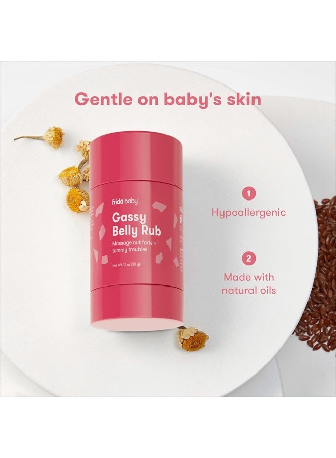 fridababy Gassy Belly Rub, Massage out Farts+ Tummy Troubles (1.1 oz) - Image 4
