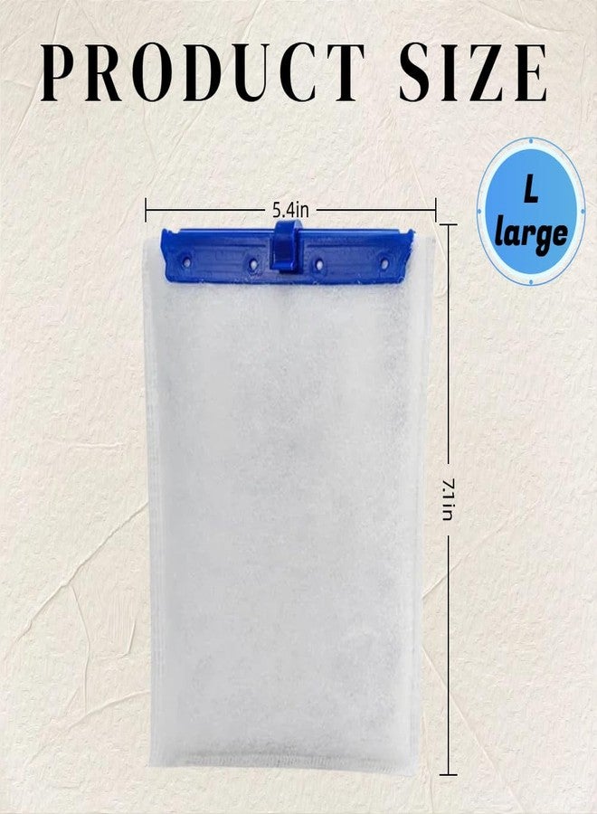 Laoha 16-Pack Large Replacement Filter Inserts for Tetra Whisper Bio-Bag Filters, Compatible with Whisper 20i/40i, IQ20/30/45/60, PF20/30/40/60 and Reptile Filters - Image 2