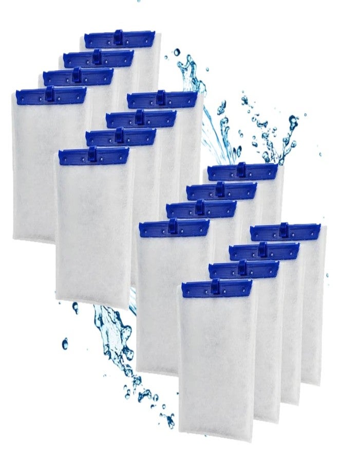 Laoha 16-Pack Large Replacement Filter Inserts for Tetra Whisper Bio-Bag Filters, Compatible with Whisper 20i/40i, IQ20/30/45/60, PF20/30/40/60 and Reptile Filters - Image 1