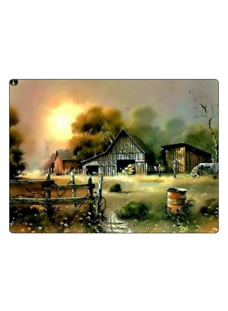 RKN Printed Anti-Slip Gaming Mouse Pad Multicolor